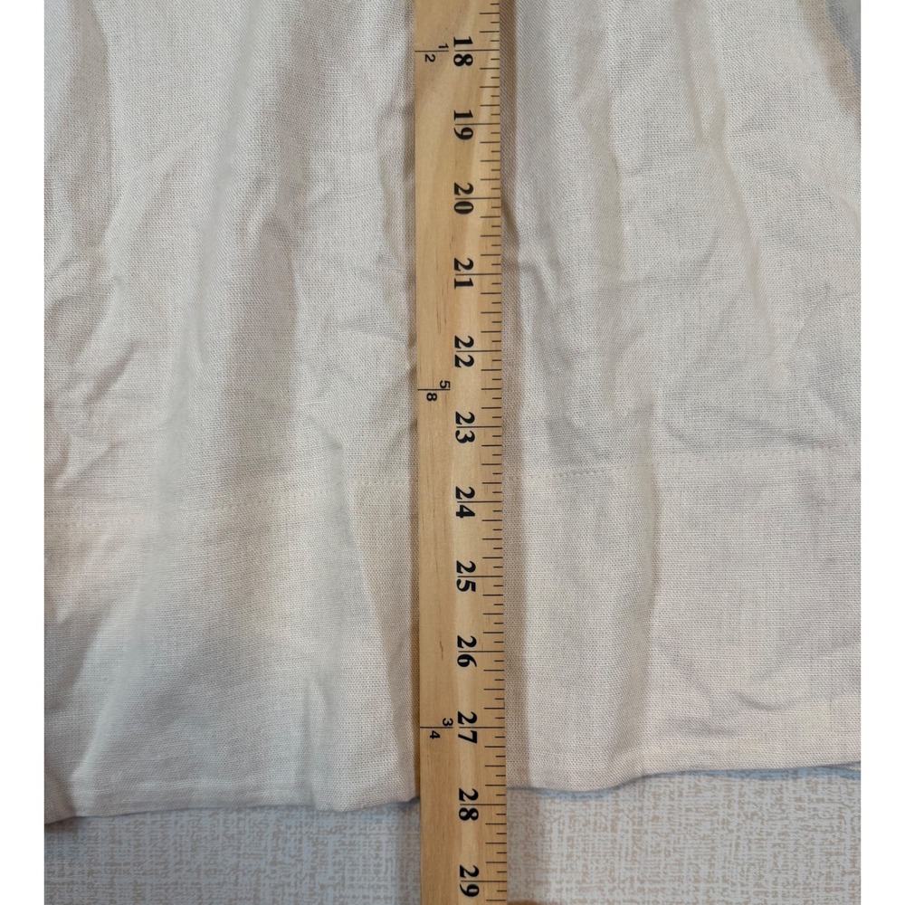 NWT Banana Republic Womens Cream Linen Rayon Sleeveless Shell Top XXL Layering - Picture 10 of 10